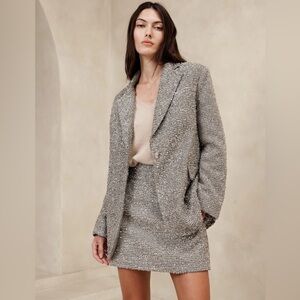 NWT! Banana Republic Silver Coleta Tinsel Mini Skirt - Multiple Sizes